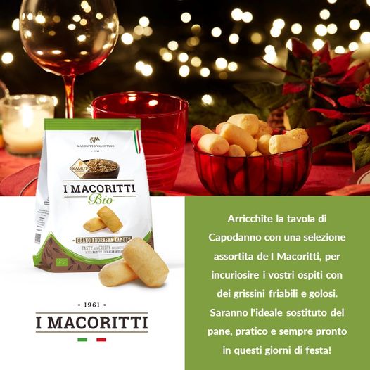 你已经在考虑新年菜单了吗？ 用各种精选的 Macoritti 丰富您的餐桌，用一些美味来吸引您的客人……