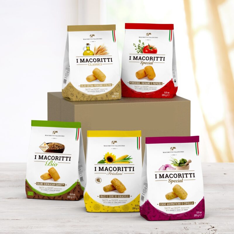 Ya sabes que los #IMacoritti están disponibles en muchos sabores diferentes, desde el aceite de oliva más clásico hasta los inspirados en las #tradiciones friulanas, desde los...