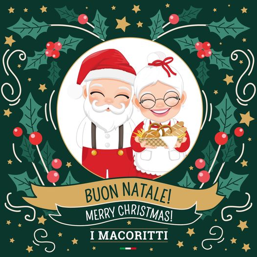¡Los mejores deseos para una Feliz Navidad de parte de todos nosotros en I Macoritti!  ¡Los mejores deseos para una Feliz Navidad de parte de todos nosotros en I Macoritti!  #IMacoritti #griss...