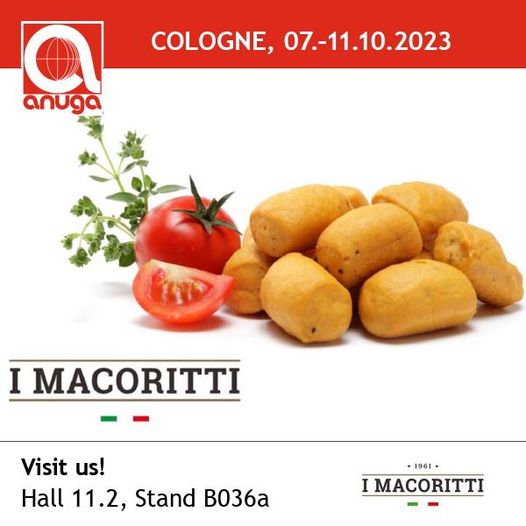 We are thrilled to welcome you at #Anuga2023.
 Join our team in Cologne from Oct 7 to Oct 11,  hall 11.2, booth B036/a.
 Contact us if you wish to boo...