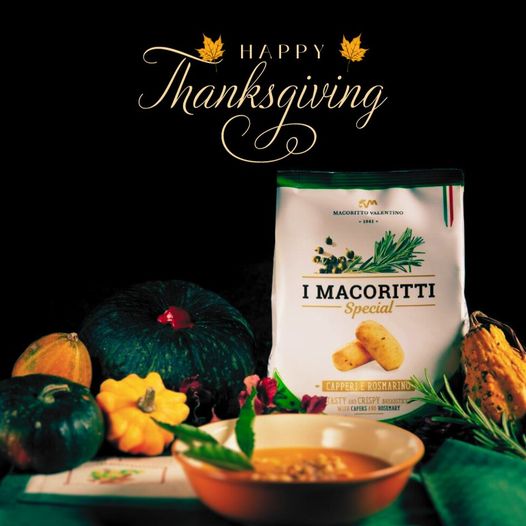 Wishing to all our friends in the U.S.A. a Happy Thanksgiving filled with delicious food and heartwarming moments with family!   #imacoritti #breadst...