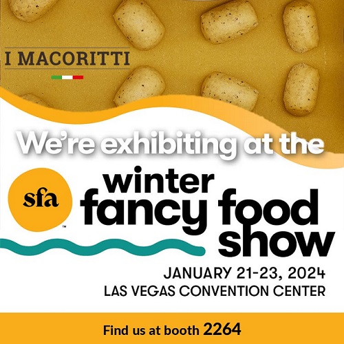 Friends in the USA! We  are ready to showcase our tasty and crispy breadsticks at the upcoming Winter Fancy Food Show in Las Vegas, from Jan 21 to 23...